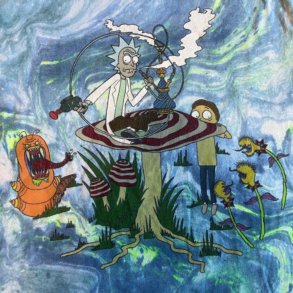 Rick and Morty Marble Graphic Tee